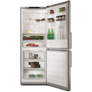 Réfrigérateur Combiné WHIRLPOOL 360 Litres NoFrost - Inox