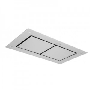 Electro mbh | Hotte de Plafond 4226100W 100 cm verre blanc silverline 