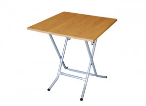 Electro mbh | Table pliante carré 70*70 cm PVC