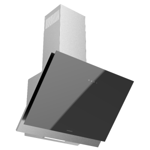 Hotte Décorative Premium GAIA.60BX 60 cm Noir & Inox