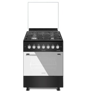 Cuisinière À Gaz Arthur Martin 60Cm 4 Feux Noir (AMG60N)