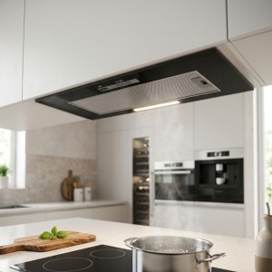 Hotte encastrable PREMIUM Riva - 52 cm - Noir