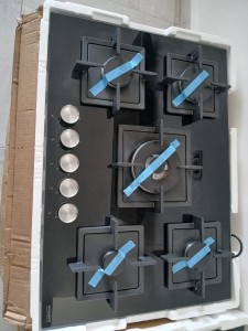 Plaque de Cuisson Encastrable ARTHUR MARTIN AMPW75VB 5Feux 75cm - Noir