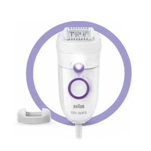 Épilateur SE5-505P éléctrique Braun Silk épil 5