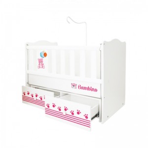 Chambre bébé lit basculant 