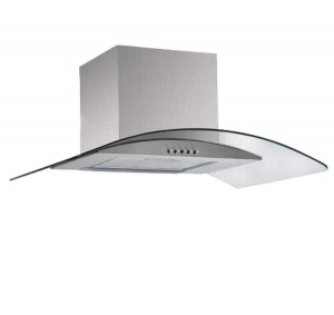 Hotte Mural FRANCO avec vitre oval 