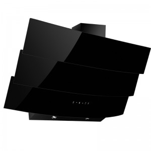 Hotte Franco décorative 60 vitro+ commande -Noir 