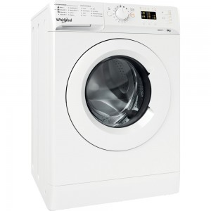 Lave-linge hublot posable Whirlpool: 6 kg  fresh care 1000 tours  - WMTA 6101 NA blanc 