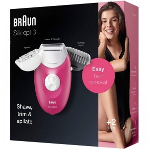 Épilateur électrique Braun Silk-épil 3