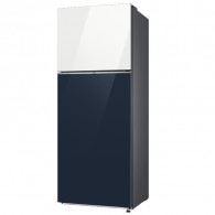 Réfrigérateur Samsung RT42CB66448AEL 415 Litres NoFrost Blanc & Bleu Marine