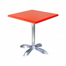 Electro mbh | Table BISTROT carré en werzalit 60 x 60 TOP SOTUFAB 