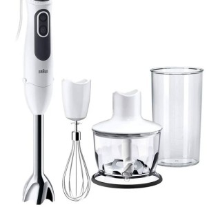 Mixeur Plongeant BRAUN Sauce MQ3135 750W - Blanc