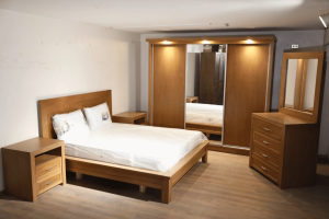 Chambre parent en bois massif Hêtre