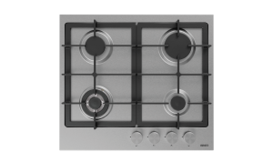 PLAQUE INOX 60cm 4 Feux H6504P27IS