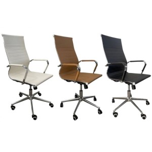 Chaise directeur MONACO DB BASE CHROMé