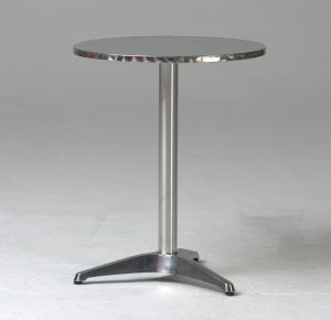 Table ALU ROMA diamètre 60 / H 75 CM 