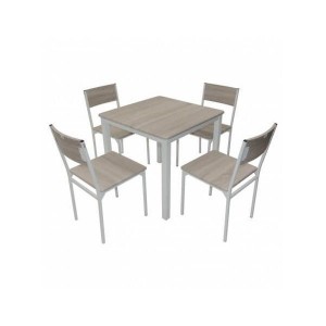 Electro mbh | PACK SALLE A MANGER TABLE SERENA + 4 CHAISES SERENA